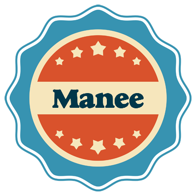 Manee labels logo