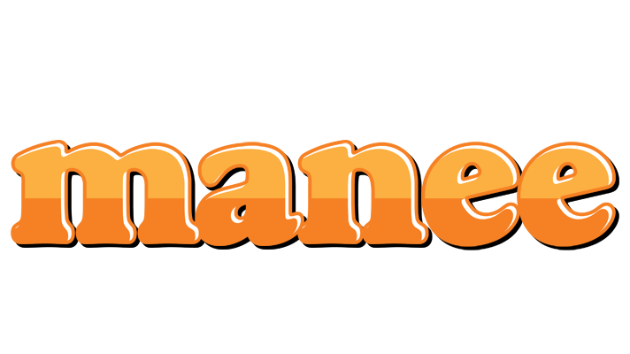 Manee orange logo