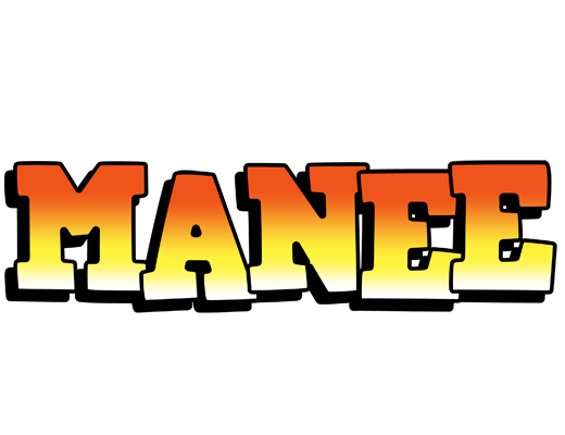 Manee sunset logo