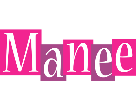 Manee whine logo