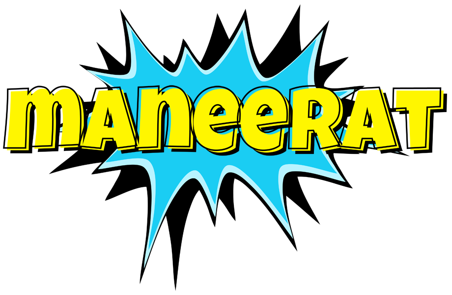 Maneerat amazing logo