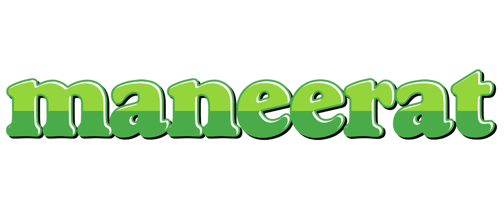 Maneerat apple logo