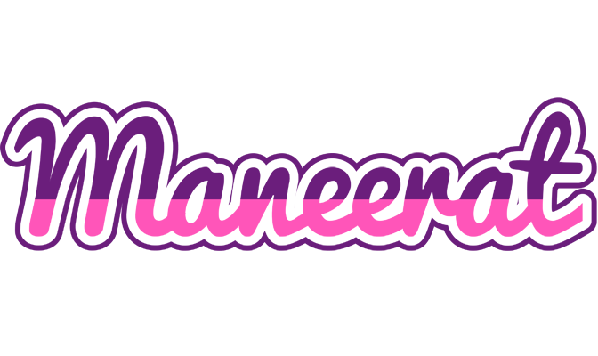 Maneerat cheerful logo