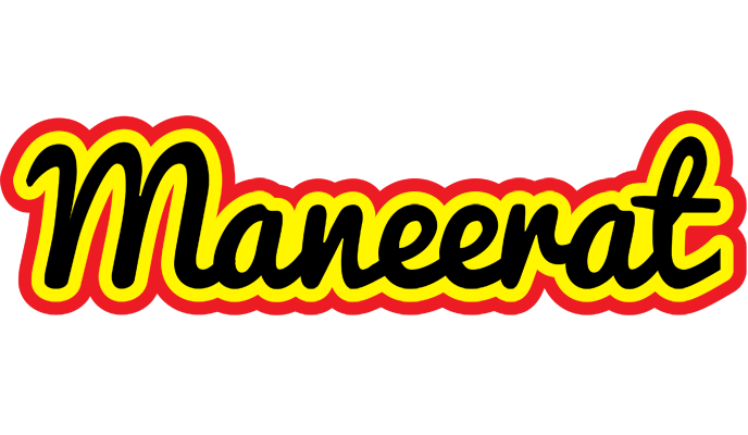 Maneerat flaming logo