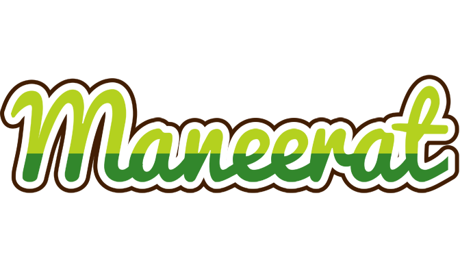 Maneerat golfing logo
