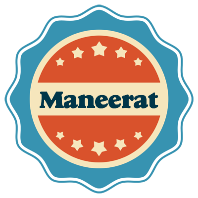 Maneerat labels logo