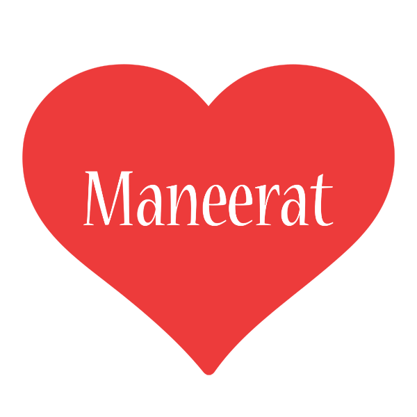 Maneerat love logo