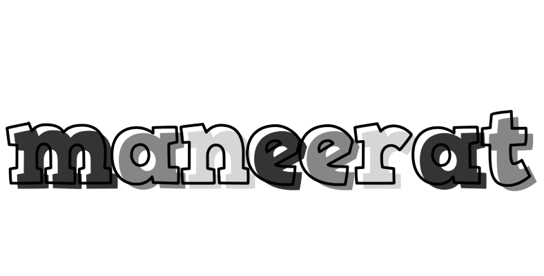 Maneerat night logo