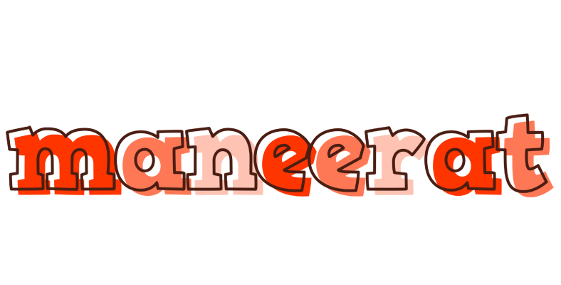 Maneerat paint logo