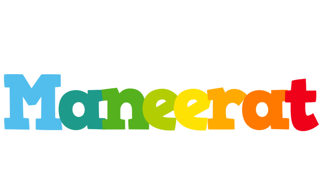 Maneerat rainbows logo
