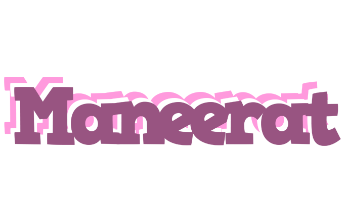Maneerat relaxing logo