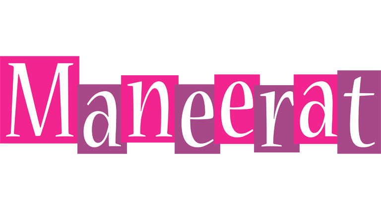Maneerat whine logo