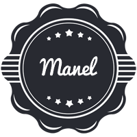 Manel badge logo