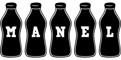 Manel bottle logo