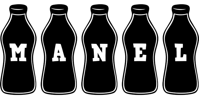 Manel bottle logo