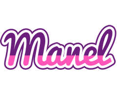 Manel cheerful logo