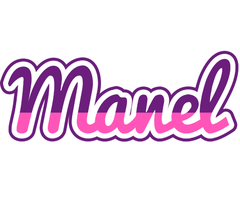 Manel cheerful logo