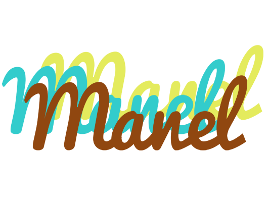 Manel cupcake logo