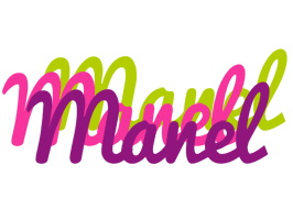 Manel flowers logo