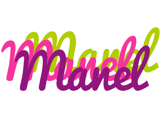 Manel flowers logo