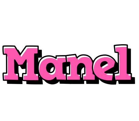 Manel girlish logo