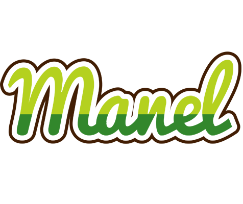 Manel golfing logo