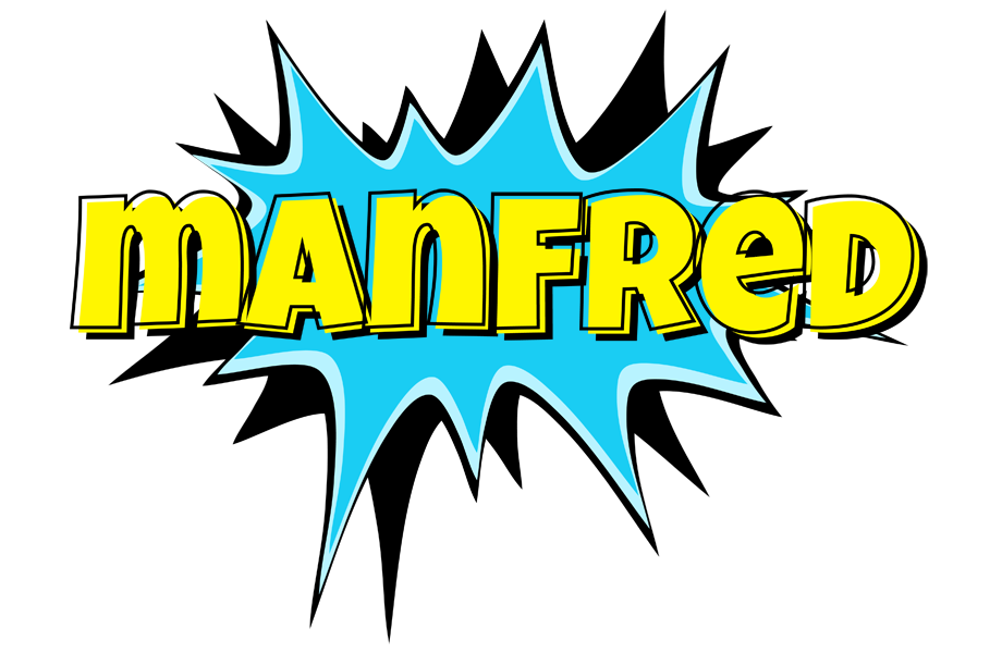 Manfred amazing logo