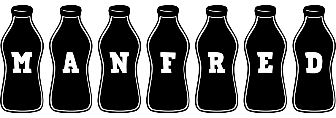 Manfred bottle logo