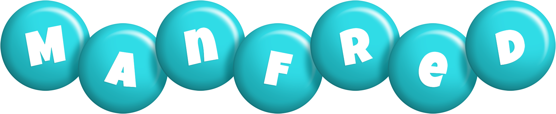 Manfred candy-azur logo