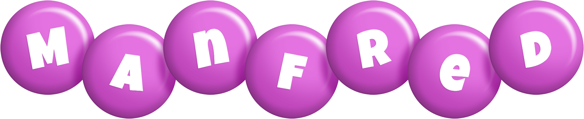 Manfred candy-purple logo