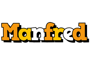 Manfred cartoon logo