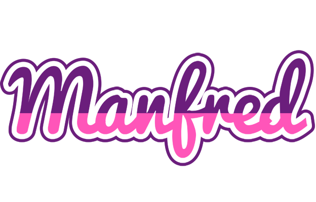 Manfred cheerful logo