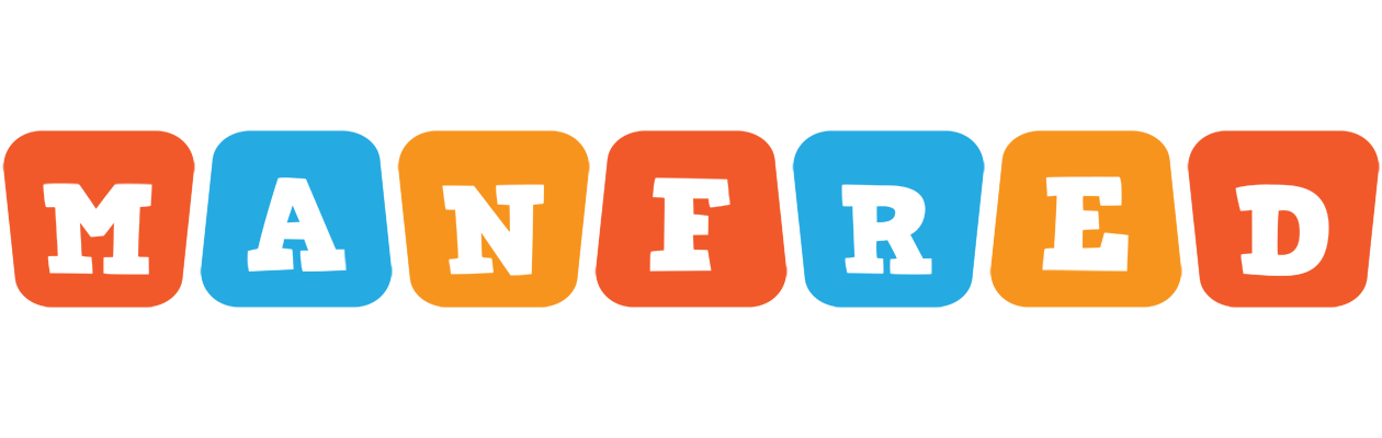 Manfred comics logo
