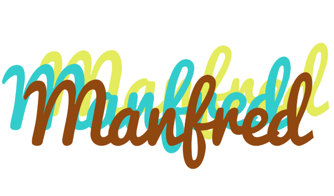 Manfred cupcake logo