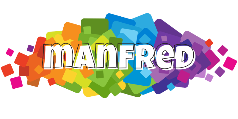 Manfred pixels logo