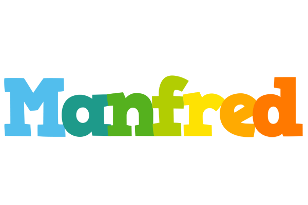 Manfred rainbows logo