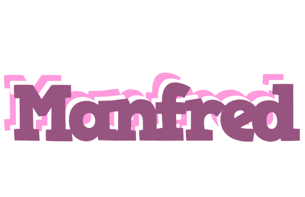 Manfred relaxing logo
