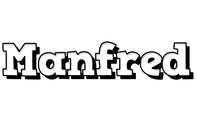 Manfred snowing logo