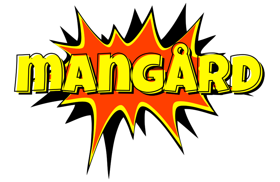 Mangård bazinga logo