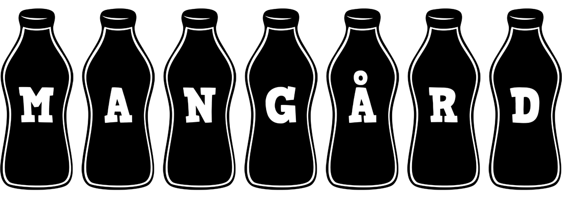 Mangård bottle logo