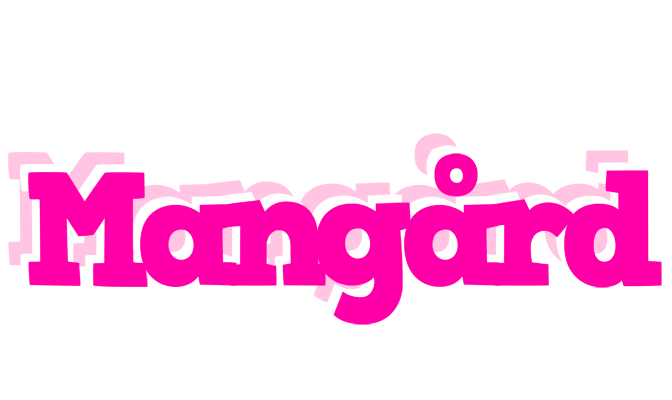 Mangård dancing logo