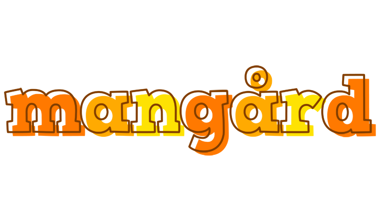 Mangård desert logo