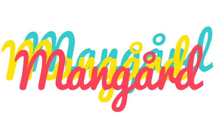 Mangård disco logo