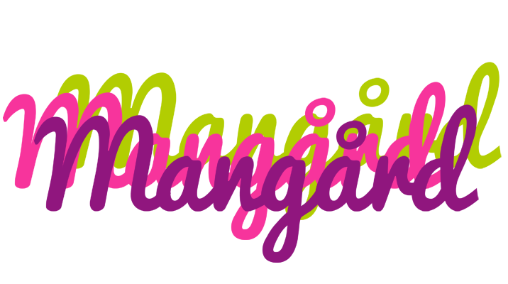 Mangård flowers logo