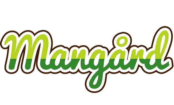 Mangård golfing logo