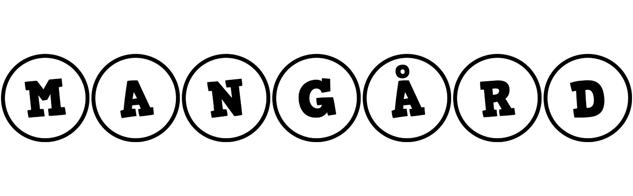 Mangård handy logo