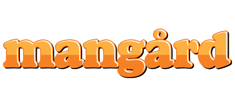 Mangård orange logo