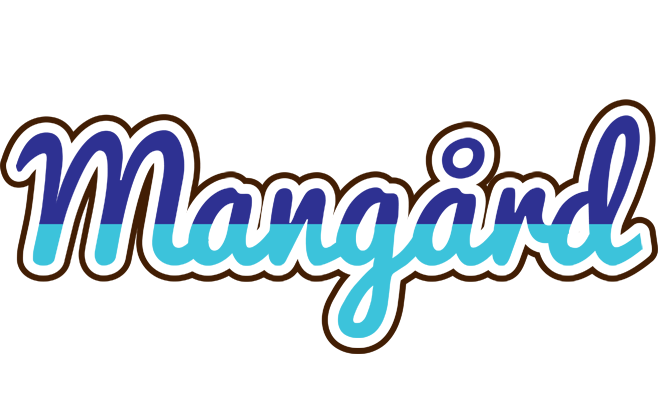 Mangård raining logo