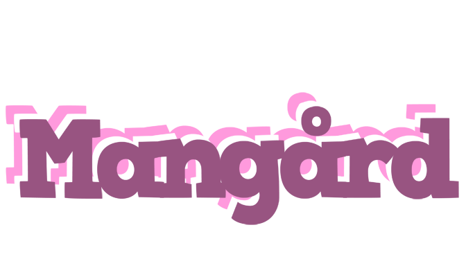 Mangård relaxing logo