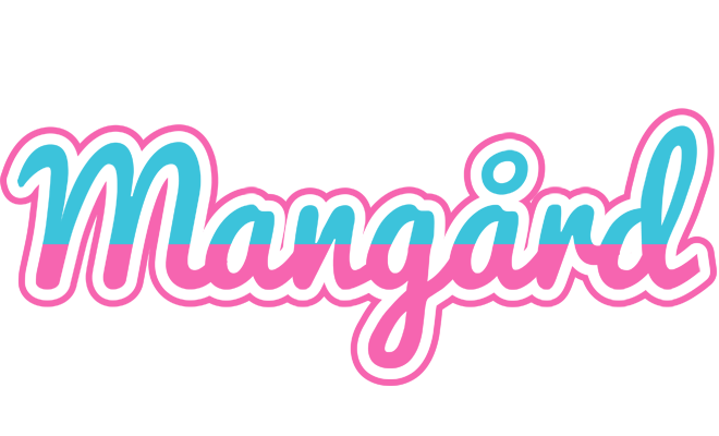 Mangård woman logo